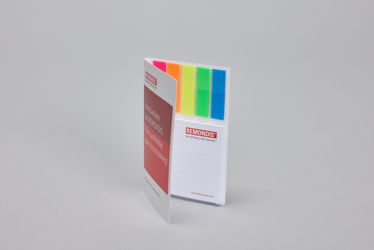 Haftnotiz "Karriere" mit Filmmarker (25 Stk.)